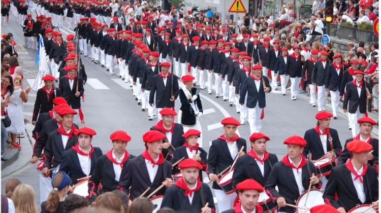 Fontarabie est entré dans une fête tout à fait unique et XXL